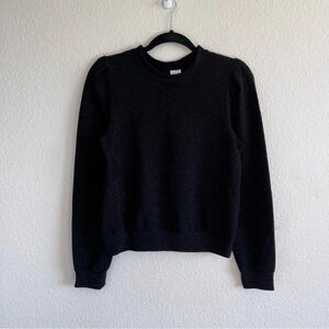 & Other Stories Black Shimmer Sweater
